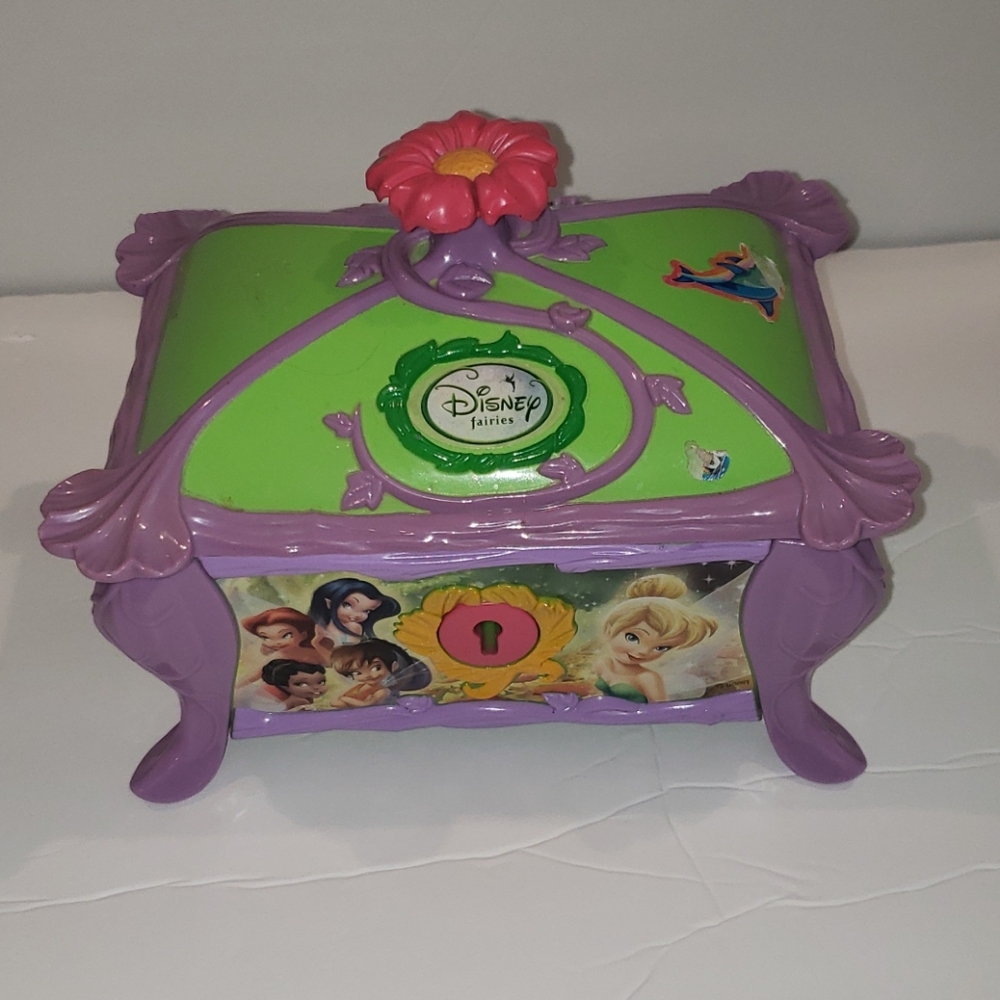 Tinker bell musical box great to keep jewelry